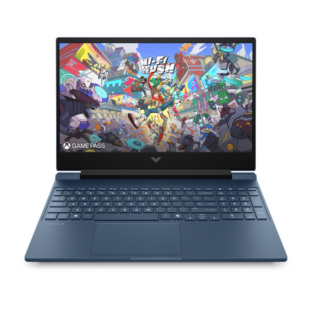 HP Victus 15 AMD Ryzen 5-8645HS 15.6'' 16Go 1To SSD GC NVIDIA GeForce RTX 4050 6GB W11H Bleu Garantie 1 an