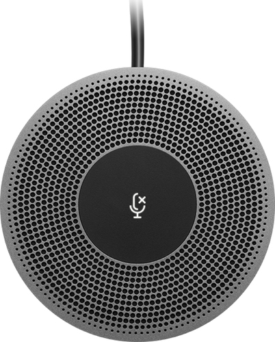 Logitech 989-000405, Microphone de conférence, Avec fil, Gris, 6 m, Logitech MeetUp, 13,4 mm