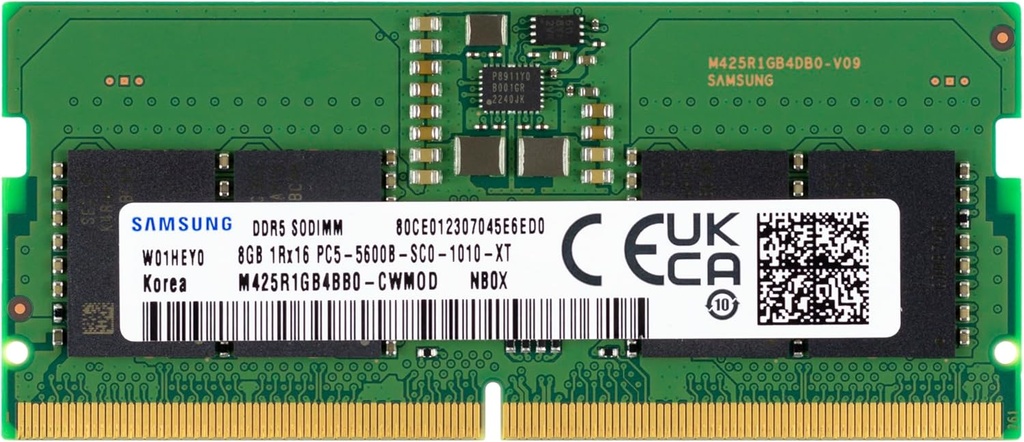 Samsung Barrette mémoire DDR5-5600 SO-DIMM 8GB