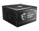 MSI MAG A850GL PCIE5, 850 W, 100 - 240 V, 47 - 63 Hz, 8 A, 4 A, Actif