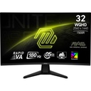 MSI MAG 32CQ6F, 80 cm (31.5”), Wide Quad HD, 0,5 ms, Noir
