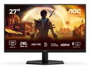 AOC G4 Q27G42ZE, 68,6 cm (27”), Quad HD, LCD, 1 ms, Noir, Rouge