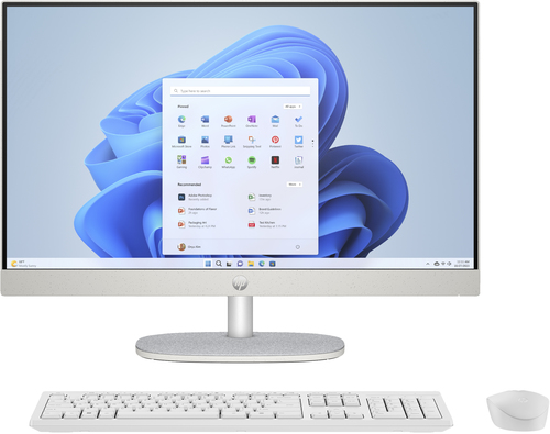 [845P4EA] HP 24-cr0000nk, 61 cm (24”), Écran tactile, 512 Go, Windows 11 Home in S mode