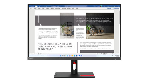 [63DFKAT4EU] Lenovo ThinkVision S27i-30, 68,6 cm (27”), Full HD, LED, 6 ms, Gris