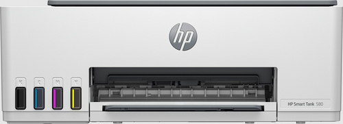 [1F3Y2A] HP Smart Tank 580 All-in-One Printer, A jet d'encre thermique, Impression couleur, 4800 x 1200 DPI, A4, Impression directe, Gris