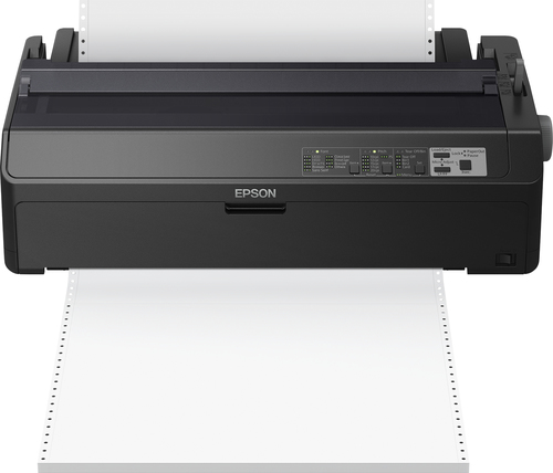 [C11CF40401] Epson LQ-2090II, 550 caractères par seconde, 10 caractères par pouce, 6 copies, Code 128 (A/B/C), Code 39, EAN13, EAN8, Interleaved 2/5, POSTNET, UPC-A, UPC-E, Enveloppes, 0,12 - 0,46 mm