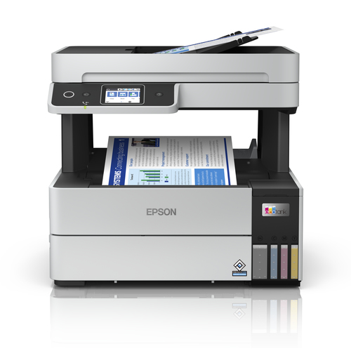 [C11CJ88404] Epson EcoTank L6490, Jet d'encre, Impression couleur, 4800 x 1200 DPI, A4, Impression directe, Noir, Blanc