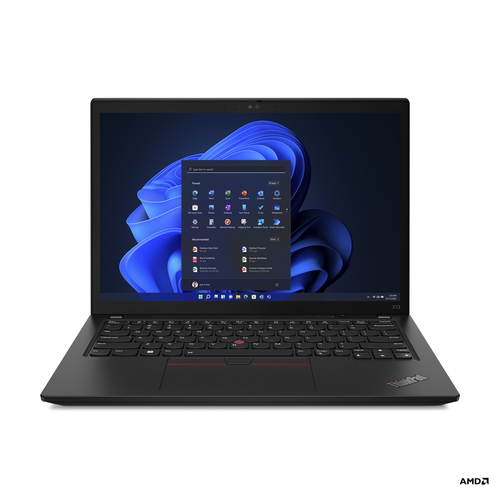[21CM003KFR] Lenovo ThinkPad X13, AMD Ryzen™ 5 PRO, 33,8 cm (13.3”), 8 Go, 512 Go