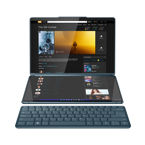 [82YQ004VFR] Lenovo Yoga Book 9, Intel® Core™ i7, 33,8 cm (13.3”), 16 Go, 1 To, Windows 11 Pro