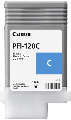 [2886C001AA] Canon PFI-120C, Cyan, 130 ml, 1 pièce(s), Paquet unique