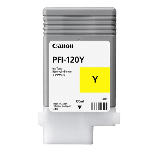[2888C001AA] Canon PFI-120Y, Jaune, Encre à pigments, 130 ml, 1 pièce(s), Paquet unique