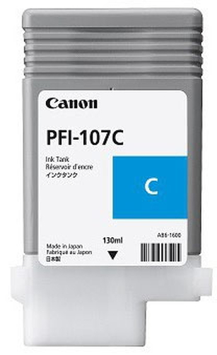 [6706B001AA] Canon PFI-107C, Cyan, 1 pièce(s)