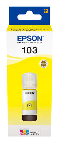 [C13T00S44A] Epson 103, Jaune, Encre à pigments, 70 ml, 1 pièce(s)