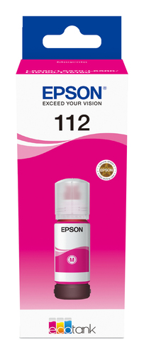 [C13T06C34A] Epson EcoTank 112, Pigment magenta, Epson, L5160, L5150, 6000 pages, 70 ml, 1 pièce(s)