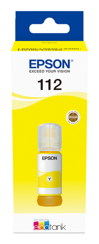 [C13T06C44A] Epson EcoTank 112, Pigment jaune, Epson, L5160, L5150, 6000 pages, 70 ml, 1 pièce(s)