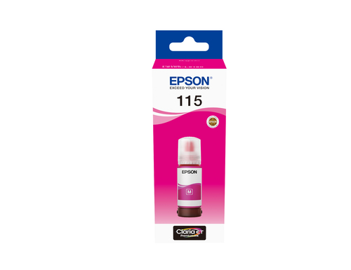[C13T07D34A] Epson 115 EcoTank, Magenta, 70 ml, 1 pièce(s), Paquet unique