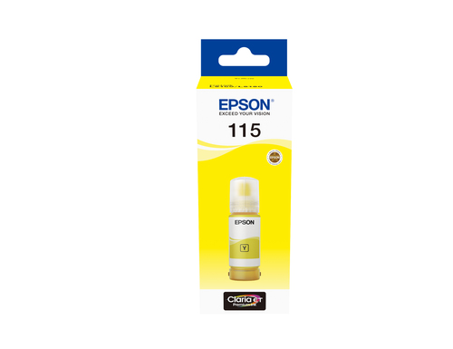 [C13T07D44A] Epson 115 Ecotank, Jaune, 70 ml, 1 pièce(s), Paquet unique