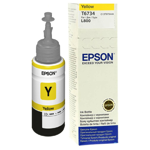 [C13T67344A] Epson T6734, Rendement standard, Jaune, Encre à pigments, 1 pièce(s)