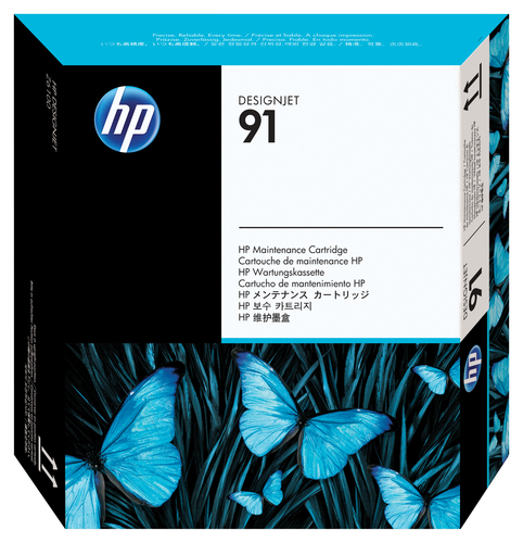 [C9518A] HP 91, HP DesignJet Z6100 Printer series, Jet d'encre, C9518A, Singapour, 294 mm, 63 mm