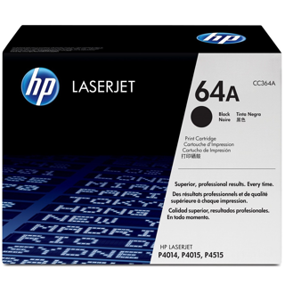 [CC364A] HP 64A toner LaserJet noir authentique, 10000 pages, Noir, 1 pièce(s)