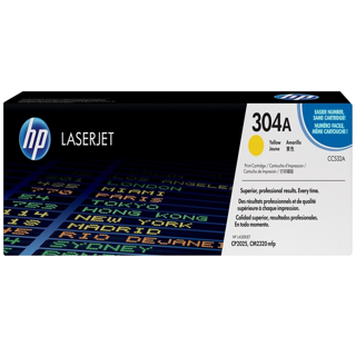 [CC532A] HP 304A toner LaserJet jaune authentique, 2800 pages, Jaune, 1 pièce(s)