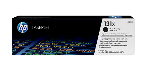 [CF210X] HP 131X toner LaserJet noir grande capacité authentique, 2400 pages, Noir, 1 pièce(s)