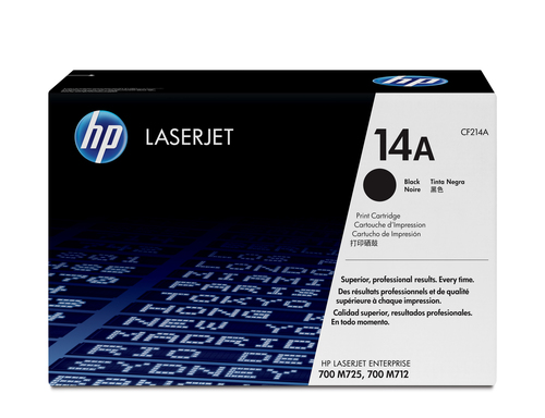 [CF214A] HP 14A toner LaserJet noir authentique, 10000 pages, Noir, 1 pièce(s)