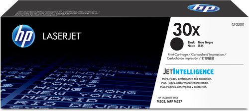 [CF230X] HP Cartouche de toner 30X LaserJet noir grande capacité originale, 3500 pages, Noir, 1 pièce(s)