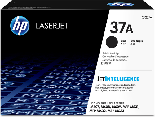 [CF237A] HP Cartouche de toner noir authentique 37A LaserJet, 11000 pages, Noir, 1 pièce(s)