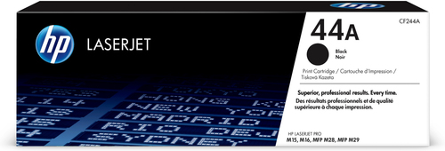 [CF244A] HP 44A Toner LaserJet authentique noir, 1000 pages, Noir, 1 pièce(s)