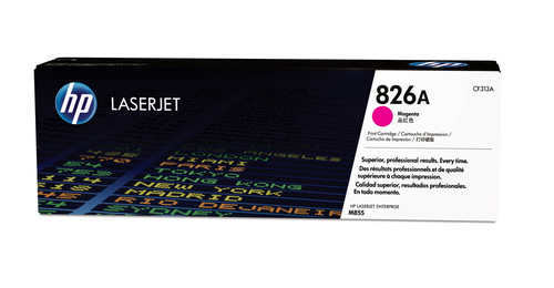 [CF313A] HP Cartouche de toner magenta d'origine LaserJet 826A, 31500 pages, Magenta, 1 pièce(s)