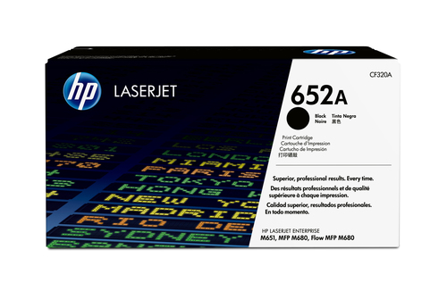 [CF320A] HP 652A toner noir LaserJet authentique, 11500 pages, Noir, 1 pièce(s)