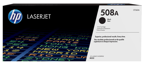 [CF360A] HP 508A toner LaserJet Noir authentique, 6000 pages, Noir, 1 pièce(s)