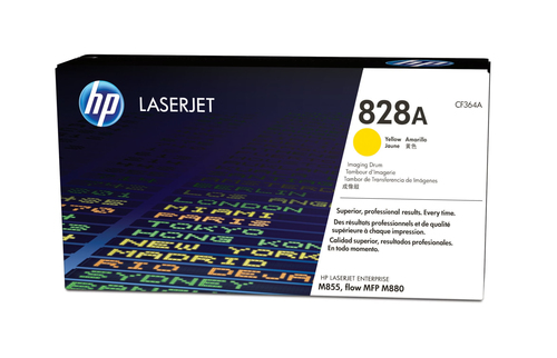 [CF364A] HP Tambour d'imagerie 828A LaserJet jaune, 30000 pages, Jaune, 1 pièce(s)