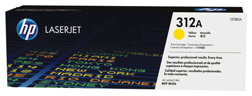 [CF382A] HP Cartouche 312A toner Jaune LaserJet, 2700 pages, Jaune, 1 pièce(s)