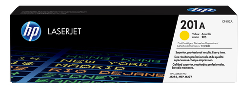 [CF402A] HP 201A toner LaserJet Jaune authentique, 1330 pages, Jaune, 1 pièce(s)