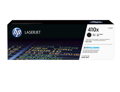 [CF410X] HP 410X toner LaserJet noir grande capacité authentique, 6500 pages, Noir, 1 pièce(s)