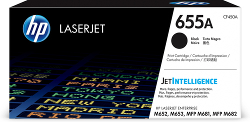 [CF450A] HP 655A Toner noir LaserJet authentique, 12500 pages, Noir, 1 pièce(s)