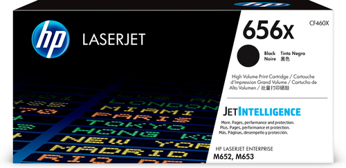 [CF460X] HP 656X Toner noir LaserJet authentique grande capacité, 27000 pages, Noir, 1 pièce(s)