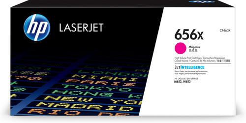 [CF463X] HP 656X Toner magenta LaserJet authentique grande capacité, 22000 pages, Magenta, 1 pièce(s)