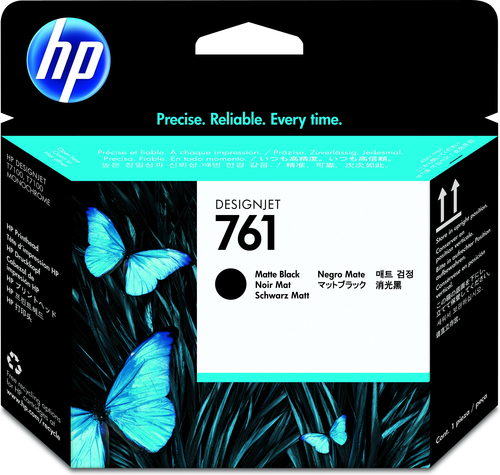 [CH648A] HP 761, HP DesignJet T7100 Printer, Jet d'encre, Noir mat, CH648A, Singapour, 28 mm