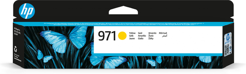 [CN624AE] HP 971 Yellow Original Ink Cartridge, Rendement standard, Jaune, Encre à pigments, 32 ml, 1 pièce(s), 2500 pages