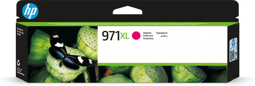 [CN627AE] HP 971XL High Yield Magenta Original Ink Cartridge, Rendement élevé (XL), Magenta, Encre à pigments, 80,5 ml, 1 pièce(s), 6600 pages