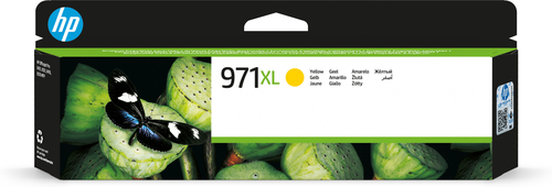 [CN628AE] HP 971XL High Yield Yellow Original Ink Cartridge, Rendement élevé (XL), Jaune, Encre à pigments, 83 ml, 1 pièce(s), 6600 pages
