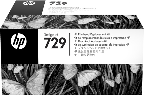 [F9J81A] HP 729, Noir mat, Cyan, Magenta, Jaune, 5 pièce(s)