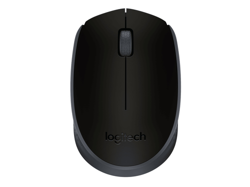 [910-004424] Logitech M171, Ambidextre, Optique, RF sans fil, 1000 DPI, Noir