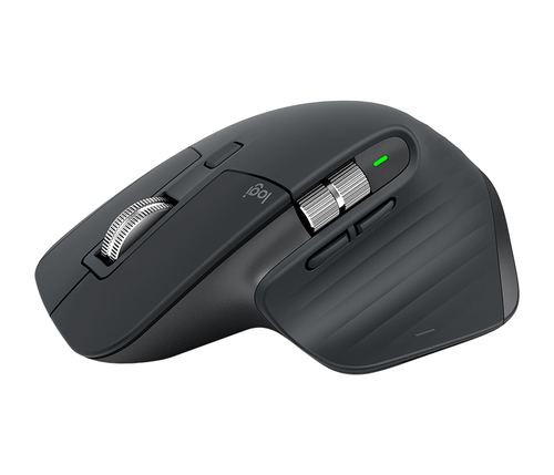 [910-005694] Logitech MX Master 3, Droitier, Laser, RF sans fil + Bluetooth, 4000 DPI, Graphite