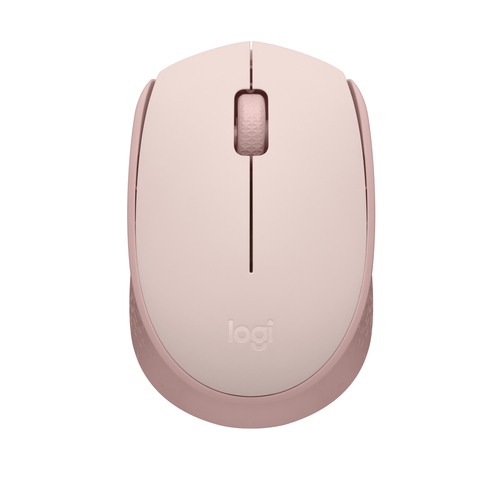 [910-006865] Logitech M171, Ambidextre, Optique, RF sans fil, Rose