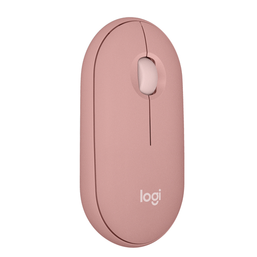 [910-007014] Logitech Pebble 2 M350s, Ambidextre, Optique, RF sans fil + Bluetooth, 4000 DPI, Blanc