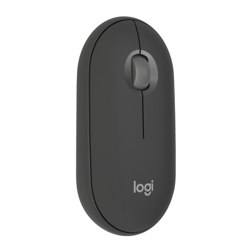 [910-007015] Logitech Pebble 2 M350s, Ambidextre, Optique, RF sans fil + Bluetooth, 4000 DPI, Graphite